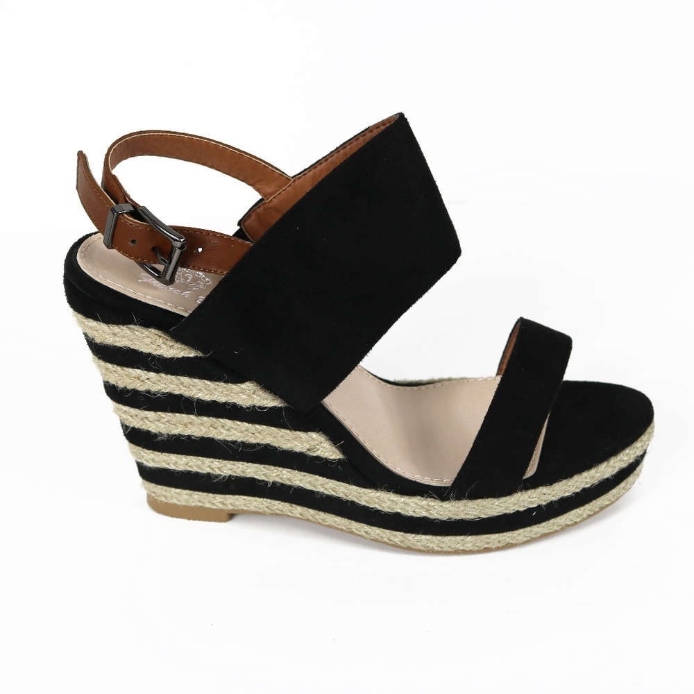NIB French Blu Espadrille Sandal